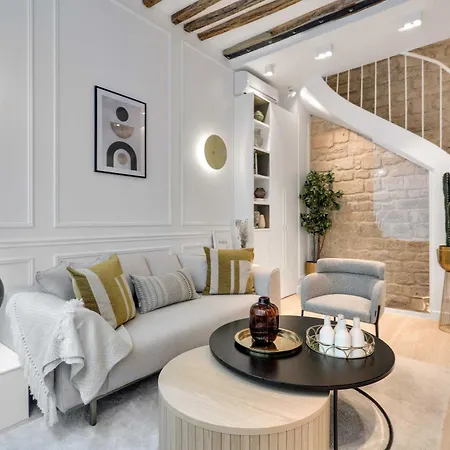 Amazing Historical Parisien Town House Next To Louvre Area Apartment Paris