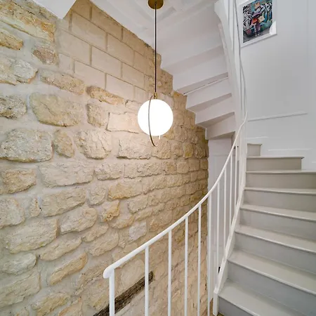 Amazing Historical Parisien Town House Next To Louvre Area Apartment *
